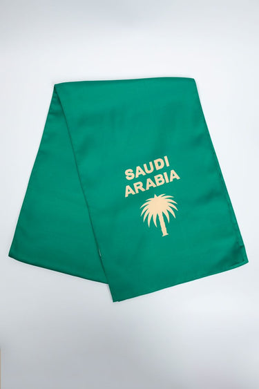 Saudi Heritage Pride Printed Scarf