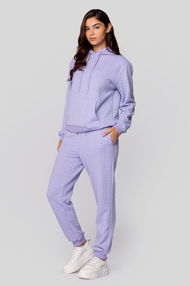 Textured Knit Jogger Pants