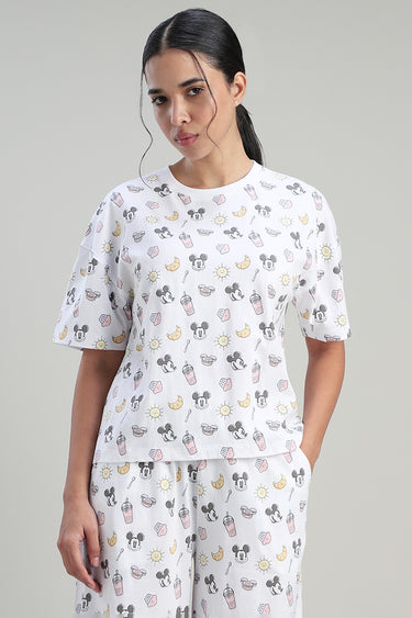 Printed Loungewear T Shirt