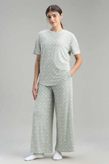 Printed Relaxed Fit Pants