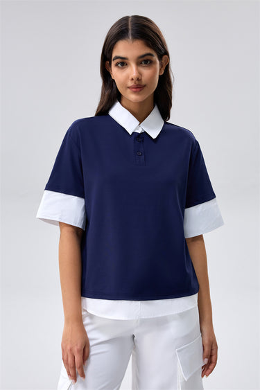 توب بولو بطبقات أنيقة