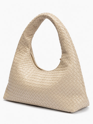 Woven Hobo Shoulder Bag