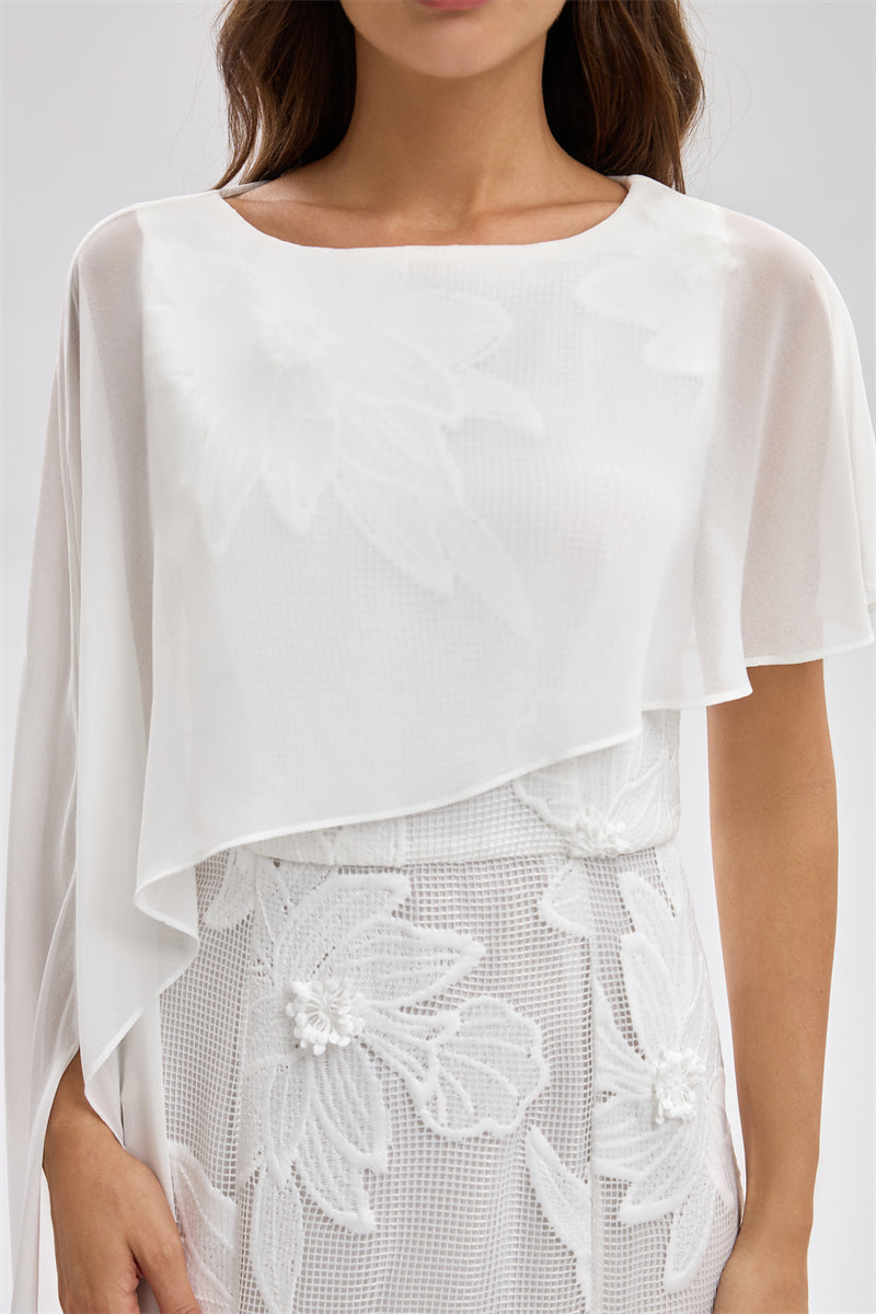 Buy now Maxi Dress With Cape Overlay for Women Online Buy now Maxi Dress With Cape Overlay for Women Online