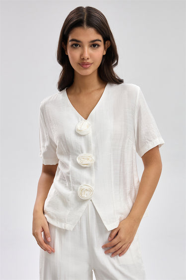 Blouse With Decorative Detail