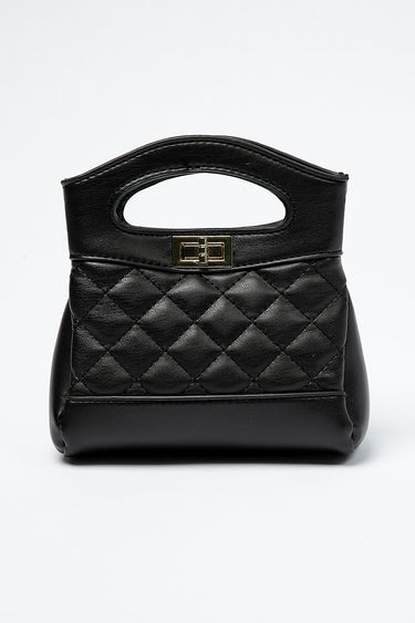 حقيبة يد نسائية مبطنة مع مقبض علوي