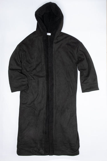 warm boy winter farwa with fur lining