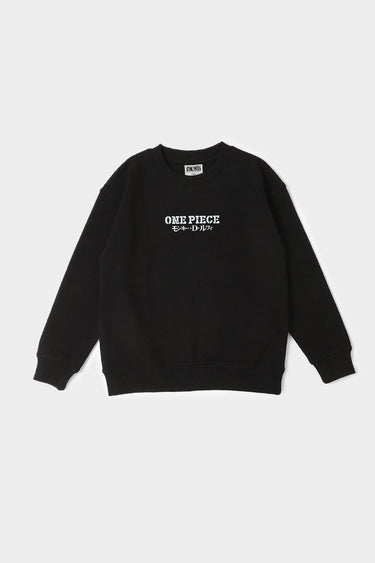 boy sweatshirt with One Piece prints