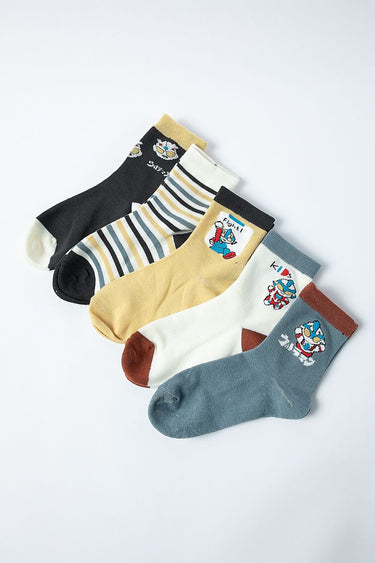 مجموعة جوارب ولادي من 5 أزواج