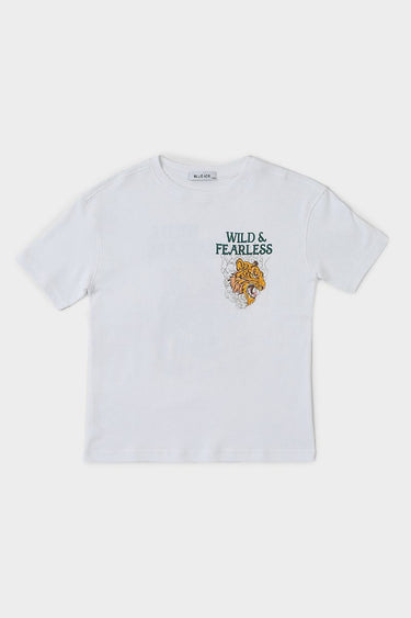 تيشيرت ولادي بطبع أمامية وخلفية