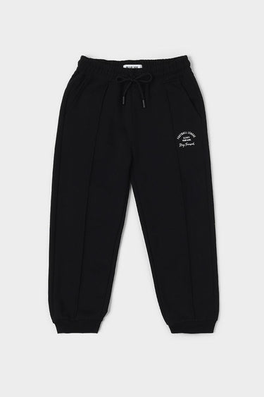 بنطلون رياضي ولادي بطبعة أمامية