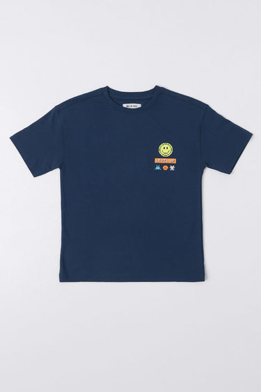 Boys T-Shirt With Front And Back Prints
