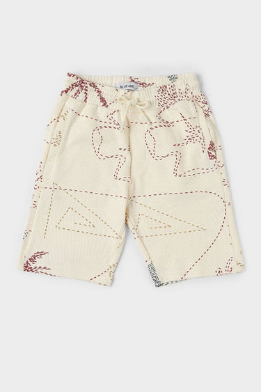 شورت ولادي بنمط طبعات