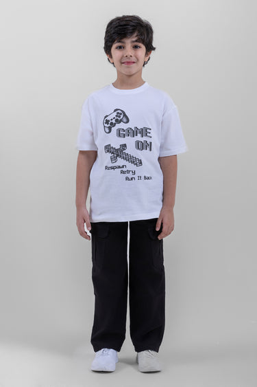 بنطلون جينز بتصميم كارغو