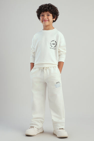 بنطلون أطفال كاجوال بخصر مطاطي