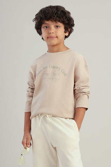 تيشيرت أطفال كاجوال بأكمام طويلة