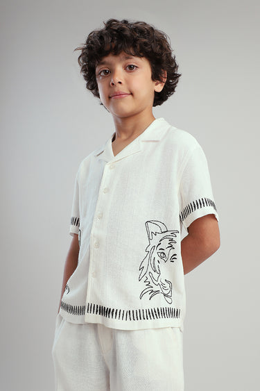 قميص اطفال بتطريز