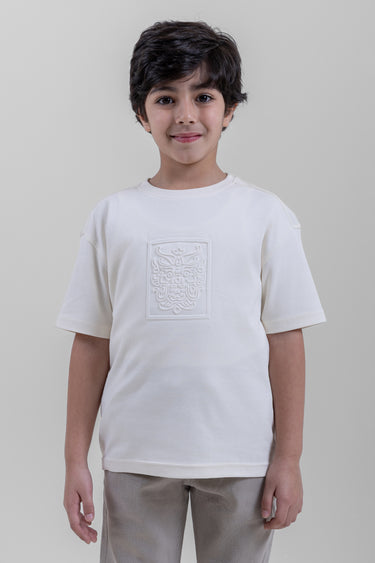 تيشيرت اطفال بنصف كم بطباعة