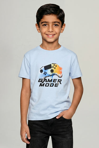 Kids Gaming Print T Shirt