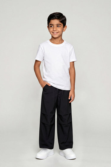 Wide Leg Pull On Pants