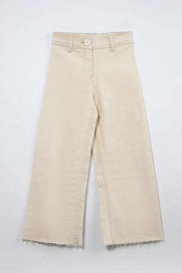Solid Colored Girl Jeans Pants