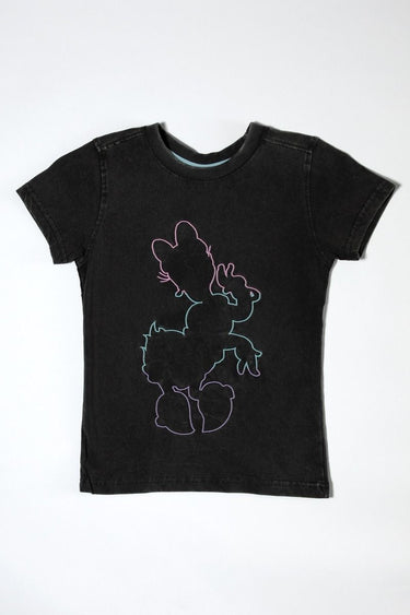 تيشيرت بناتي بطبعة مطرزة