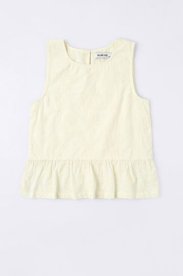 Girls Top With Embroidery Pattern