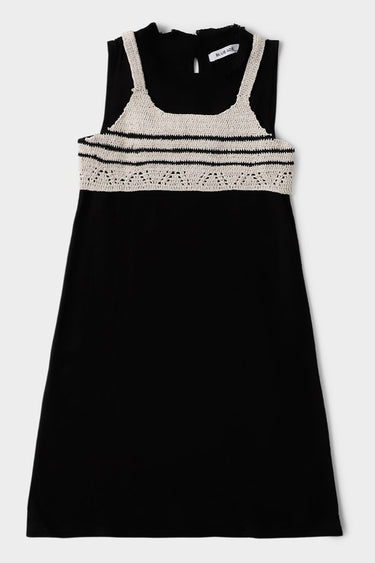 Girl Dress With Triko Details