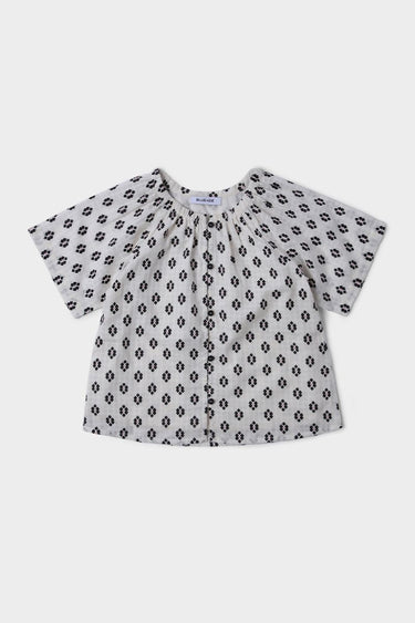 Girls Shirt With Printed Pattern
