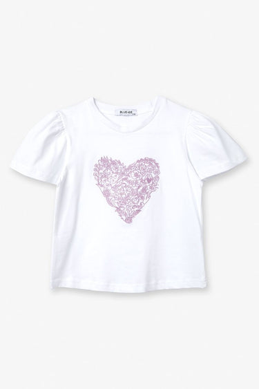 Girl T-Shirt With Front Embroidery