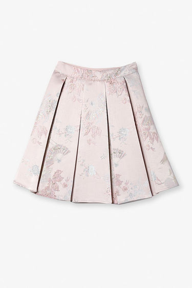 Girl Skirt With Floral Pattern