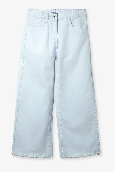 Solid Colored Girl Jeans Pants