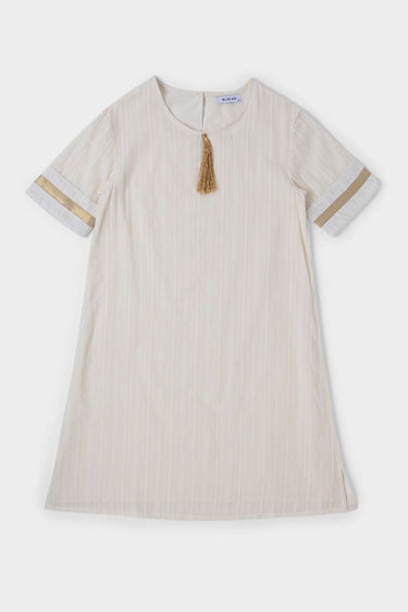 Striped Girl Shirt Dress