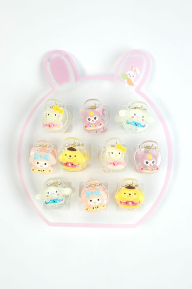 طقم مشابك شعر صغيرة للأطفال