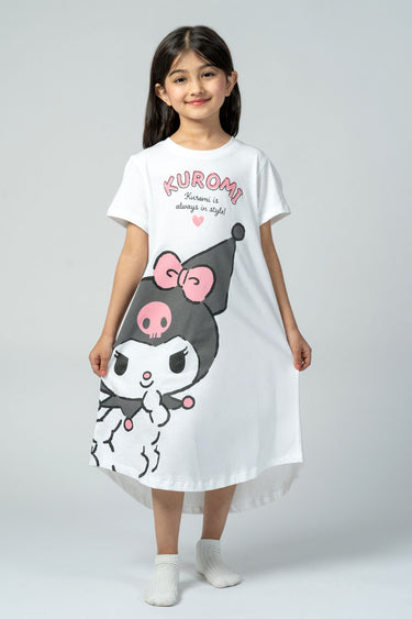 فستان منزلي بطبعة مرحة