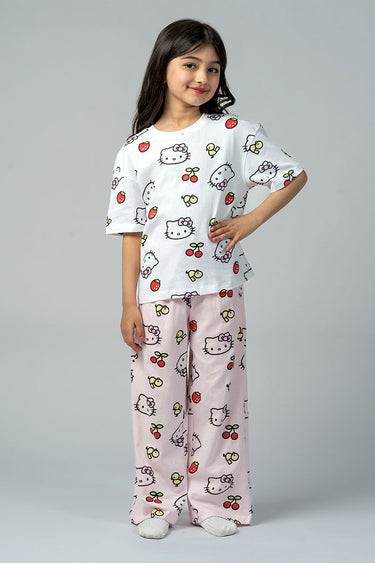 طقم مريح بطبعة مرحة