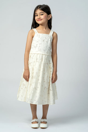 تنورة ميدي بنسيج بارز