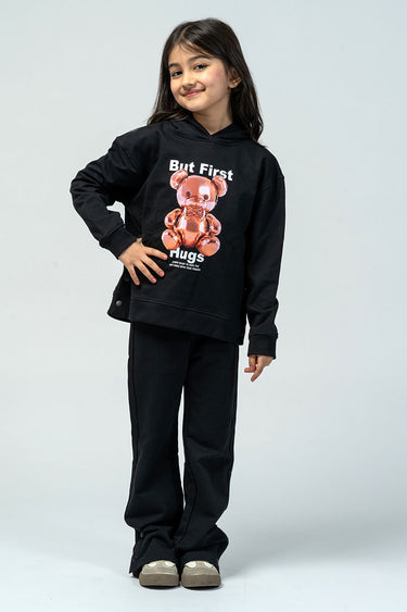 بنطلون بقصّة واسعة مع أزرار جانبية