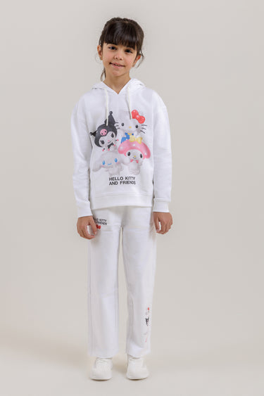 بنطلون بقصة مريحة مع طبعة