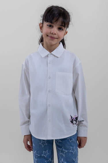 قميص بنات بطباعة كرتونية