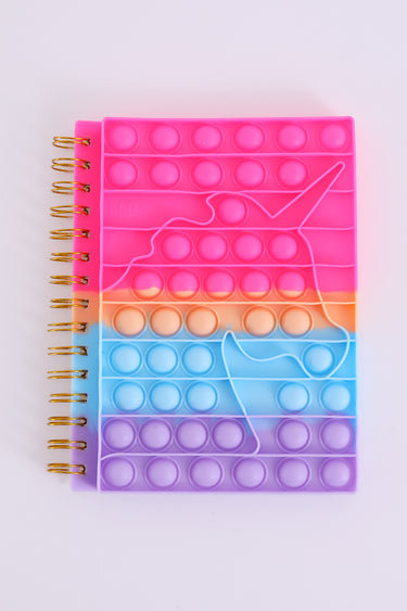 Pop It Unicorn Notebook