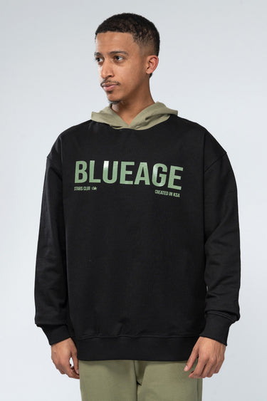 هودي واسع بقبعة