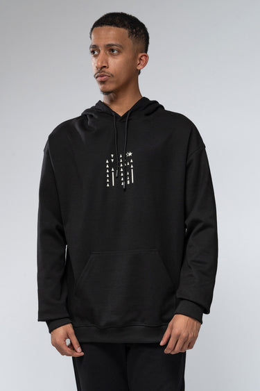 هودي واسع بطبعة جرافيك