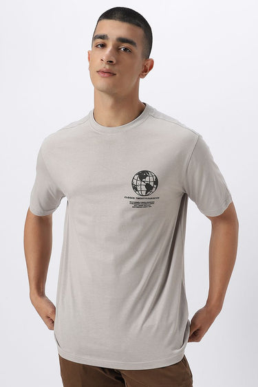 تيشيرت رجالي بطبعة أمامية